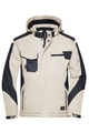 Heren Ski Jas Craftsmen James & Nicholson JN824 stone-black